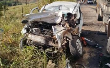 Adolescente morre e irmão fica ferido em grave acidente na rodovia MGC-120