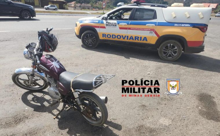 Adolescente de 16 anos é detido por fazer ‘rolezinho’ de moto na BR-040