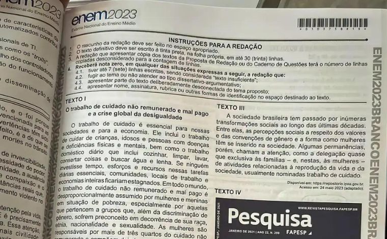 Enem 2024: Inep libera cartilha com dicas para redação; tire suas dúvidas