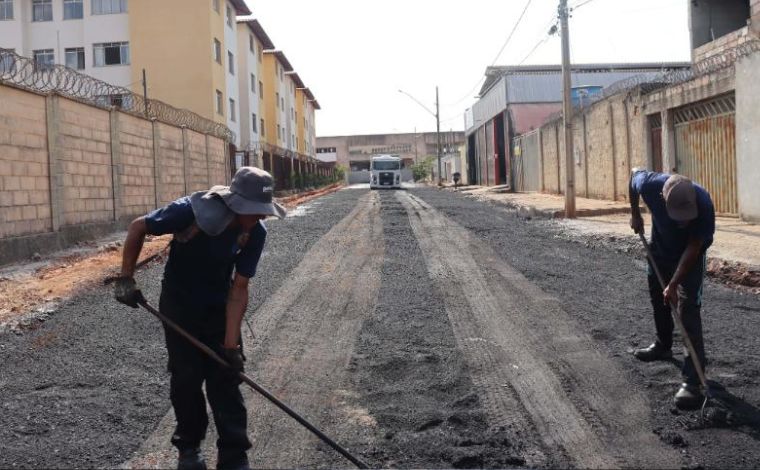 Novas pavimentações das ruas Maringá e Hugo Caetano Tavares são concluídas em Sete Lagoas