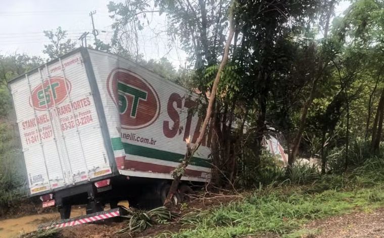 Colisão entre carro e caminhão deixa duas pessoas mortas e quatro feridas na BR-135, em Corinto