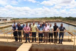 Equipe de Transição visita estações de tratamento de água e esgoto de Sete Lagoas