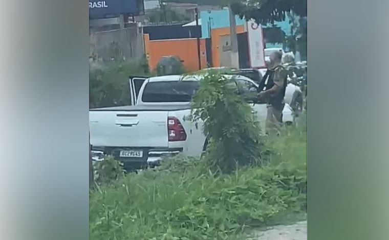 Vídeo: Caminhonete roubada em Lagoa Santa é recuperada após intensa perseguição em Sete Lagoas